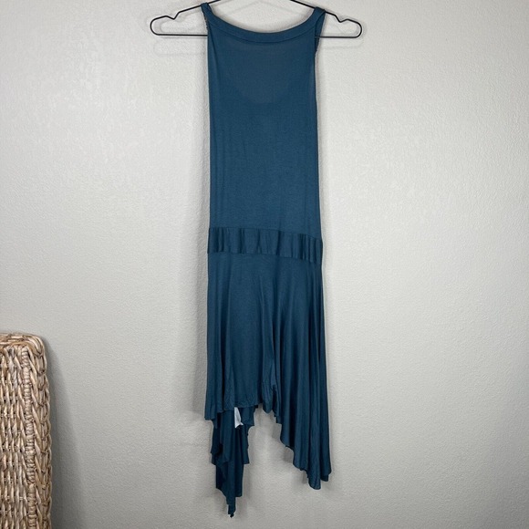 Maje Women Stunning Ruby Dress Sleeveless Scoop Neck Navy Blue Size 3 - Picture 2 of 11